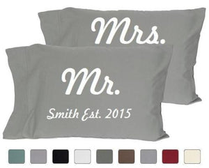 Custom Personalized Designed Pillow Case (Valentine, Wedding, Christmas)