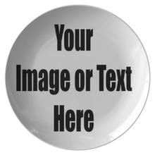 Load image into Gallery viewer, Personalized Dinner Plate with Full Color Artwork, Photo or Logo | teelaunch